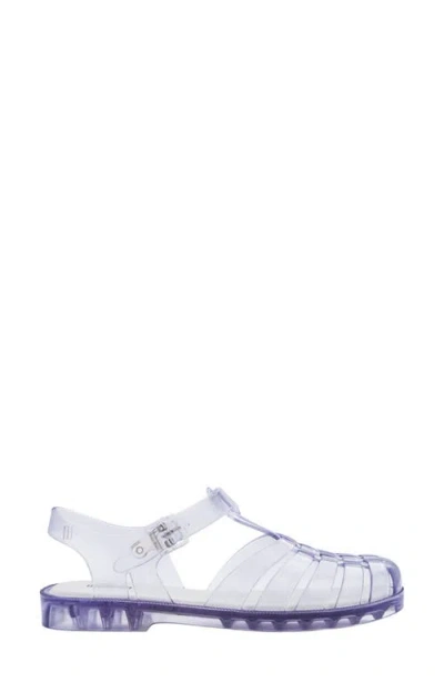 Melissa Possession Fisherman-inspired Jelly Sandal Women In Grey