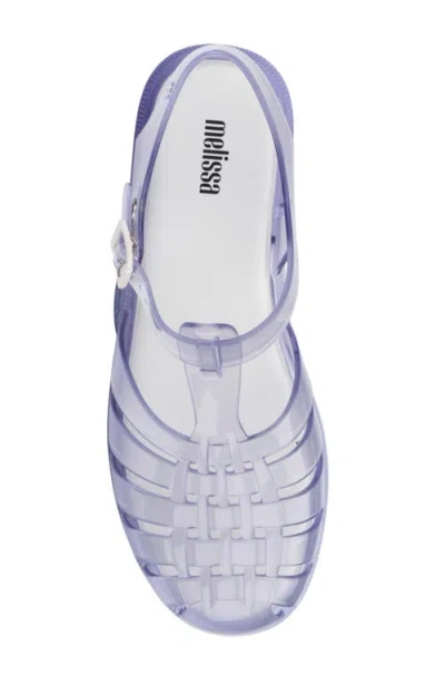 Melissa Possession Fisherman-inspired Jelly Sandal Women In Grey