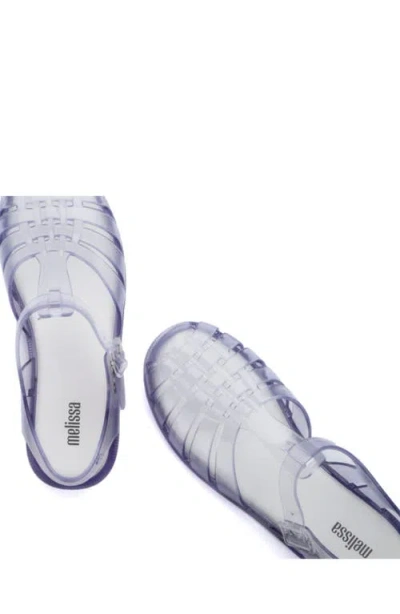 Melissa Possession Fisherman-inspired Jelly Sandal Women In Grey