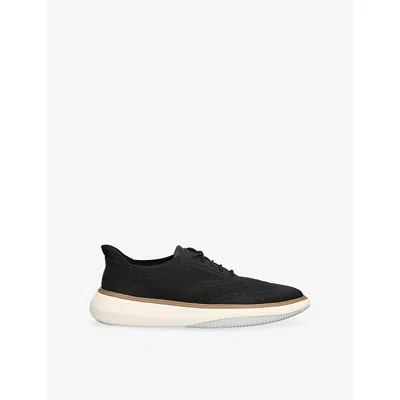 Cole Haan Grand Phaze Stitchlite Quick-on Oxford Sneakers In Black