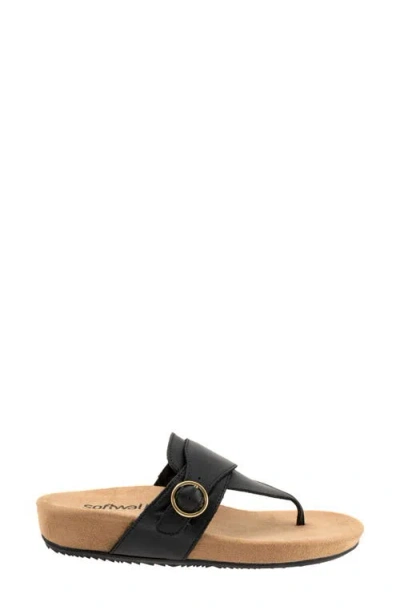 Softwalk Belize 2.0 Sandal In Black