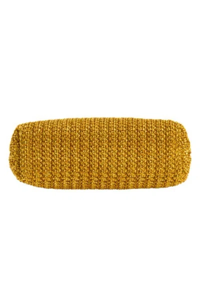 Veronica Beard Small Slouch Small Raffia Shoulder Bag In Yellow