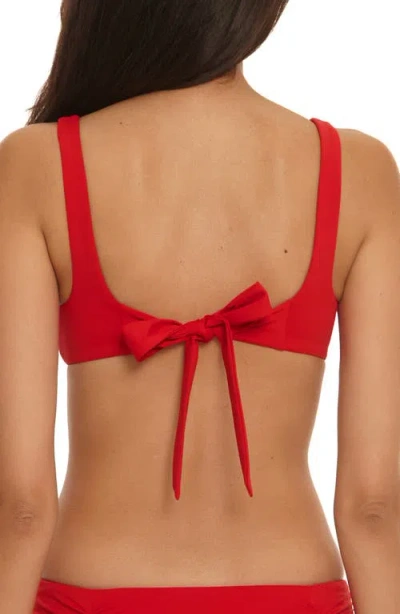Becca Color Code Bralette Bikini Top In Black