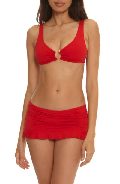 Becca Color Code Bralette Bikini Top In Black