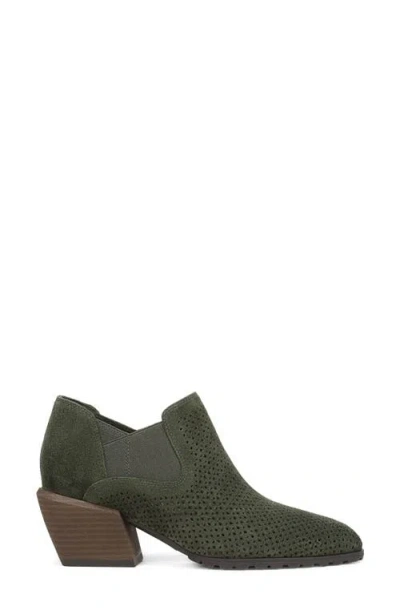 Vionic Bethany Perforated Bootie In Green
