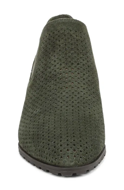 Vionic Bethany Perforated Bootie In Green