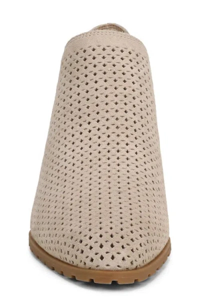 Vionic Bethany Perforated Bootie In Brown