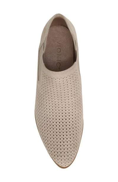 Vionic Bethany Perforated Bootie In Brown