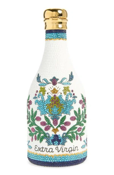 Judith Leiber Couture Crystal Bottle Handbag In Multi