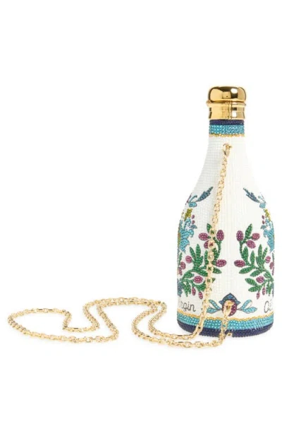 Judith Leiber Couture Crystal Bottle Handbag In Multi