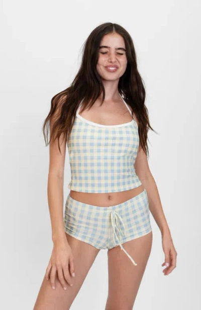 Oddli Tankini Top In Blue