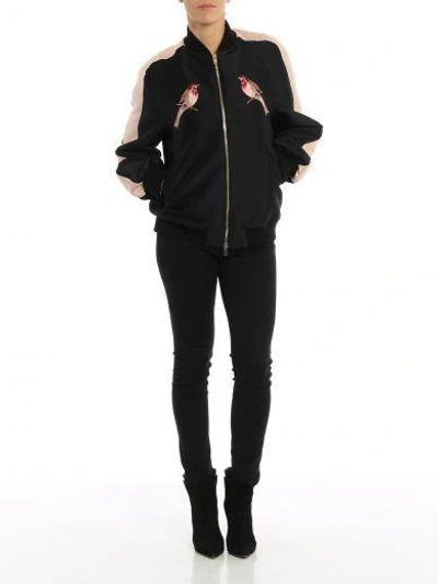 Shop Stella Mccartney Duchesse Jacket In Black
