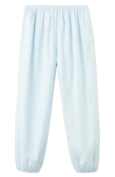 Mango Baggy Cotton Pants In White