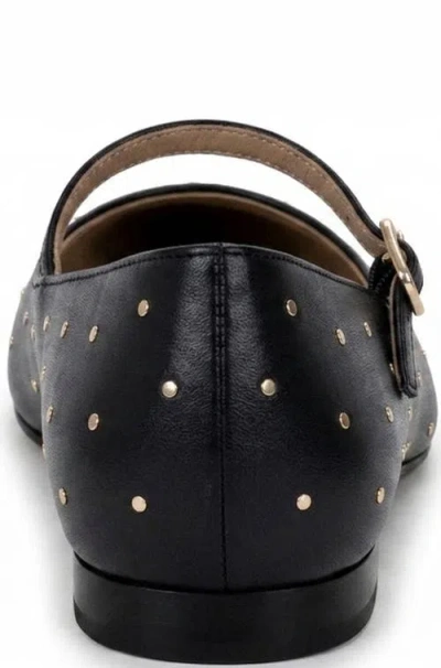 Menina Step Clara Flat Sandal In Black