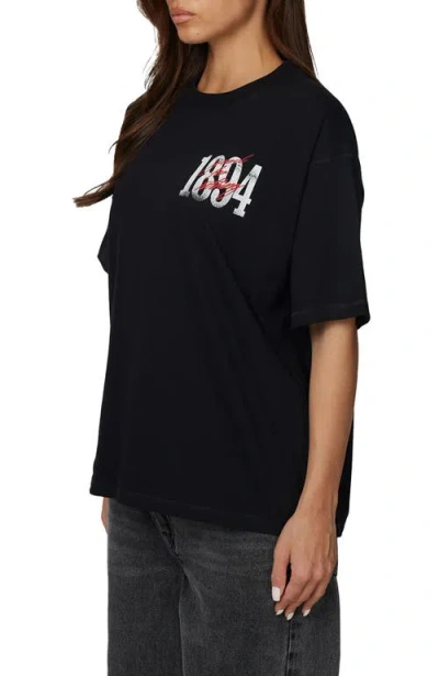 Good For Nothing Oversized Soaring T-shirt In Black