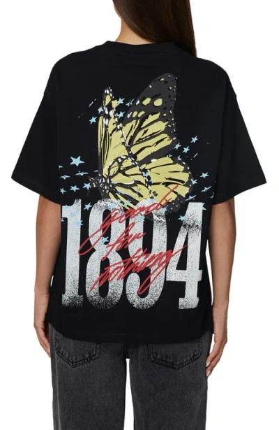 Good For Nothing Oversized Soaring T-shirt In Black