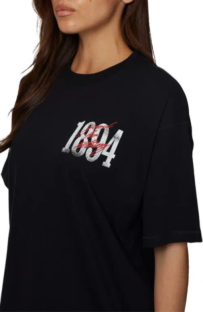 Good For Nothing Oversized Soaring T-shirt In Black