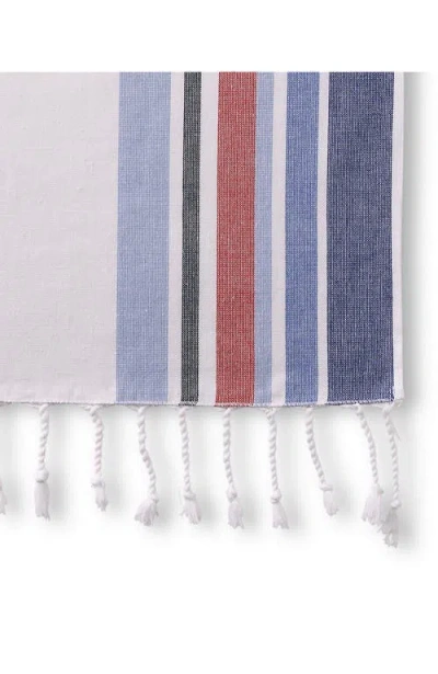 Lands' End Turkish Cotton Beach Towel In Multi