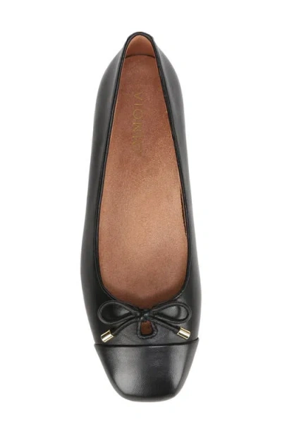 Vionic Wide Width Klara Flat In Animal Print