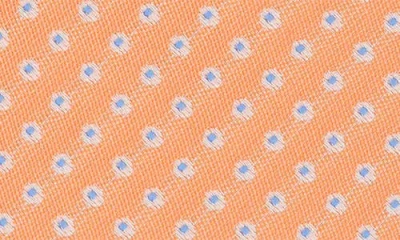 Original Penguin Hepner Dot Tie In Orange