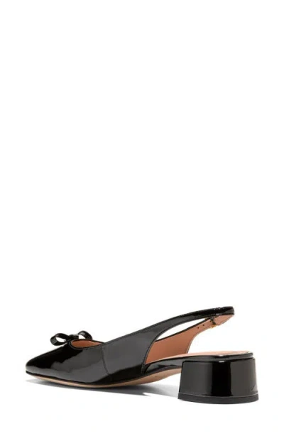 Cole Haan Patsy Bow Slingback Pump In Black