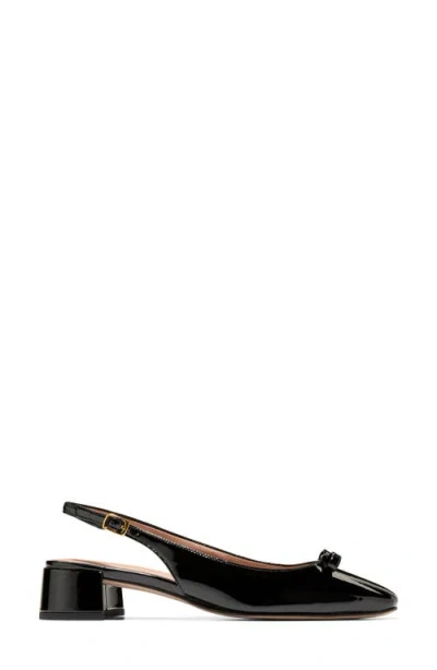 Cole Haan Patsy Bow Slingback Pump In Black