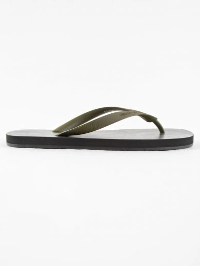 Givenchy Dollar-print Flip-flops In Multicolored