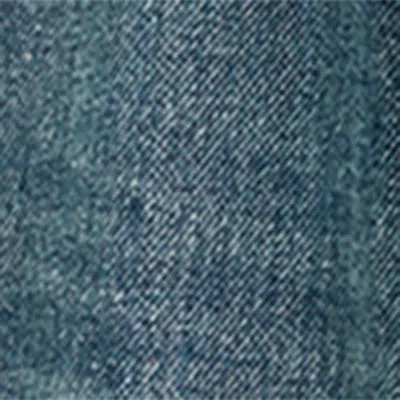 Alaïa Trucker Denim Jacket In Blue