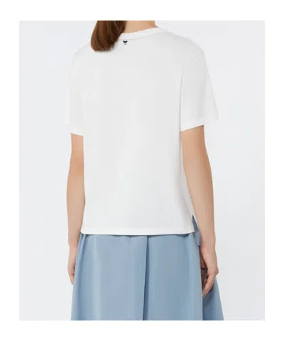 Weekend Max Mara Short-sleeved T-shirt In White