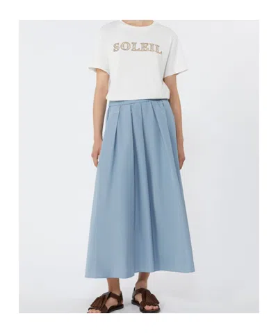 Weekend Max Mara Short-sleeved T-shirt In White