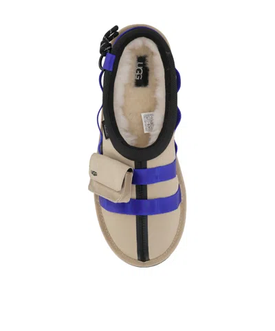Ugg Color-blocked Mules In Multi