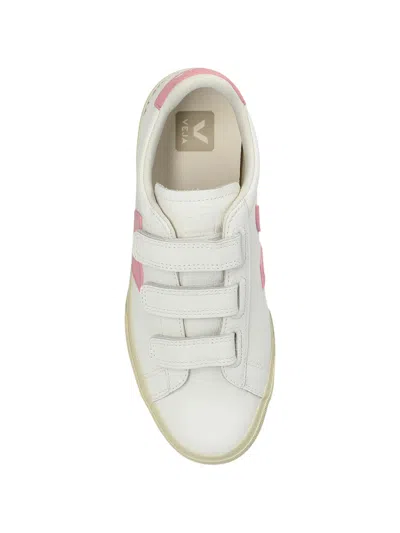 Veja Recife O.t. Leather Sneakers In White