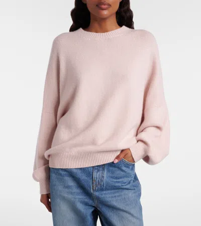 Khaite Womens Dusty Rose Margaux Boxy-fit Cashmere Jumper In Pink