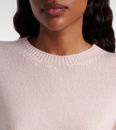 Khaite Womens Dusty Rose Margaux Boxy-fit Cashmere Jumper In Pink