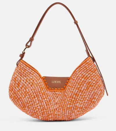 Loewe Medium Swing Shoulder Bag In Orange