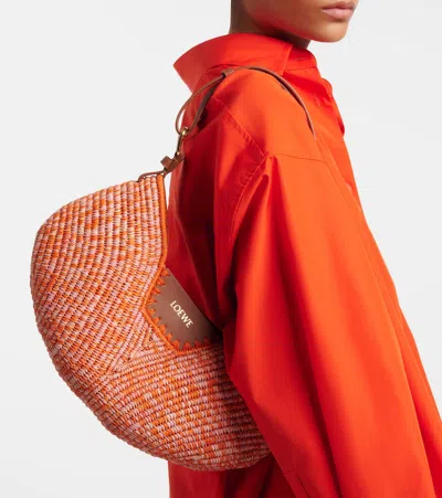 Loewe Medium Swing Shoulder Bag In Orange
