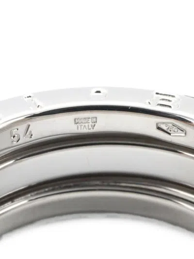 Pre-owned Bvlgari 2010s B.zero1 Ring In Silver