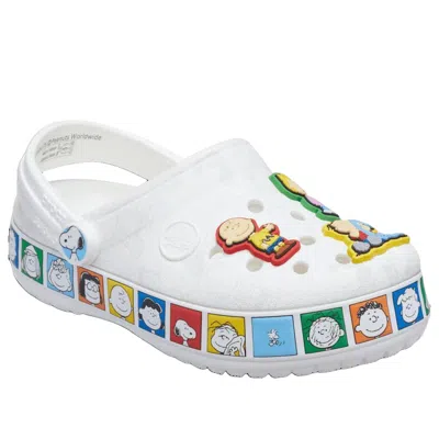 Crocs X Peanuts Crocband Clogs-multi In White