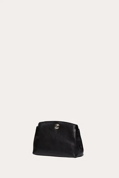 Liffner Pushlock Pouch Mini Black In Black