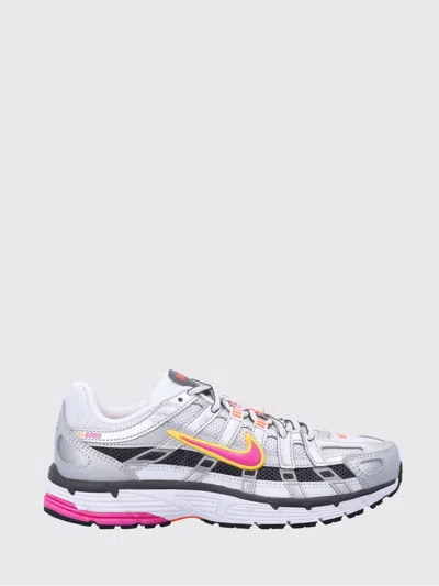 Nike P-6000 Mesh And Rubber Sneakers In Multi