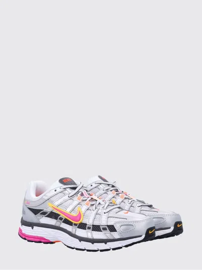 Nike P-6000 Mesh And Rubber Sneakers In Multi
