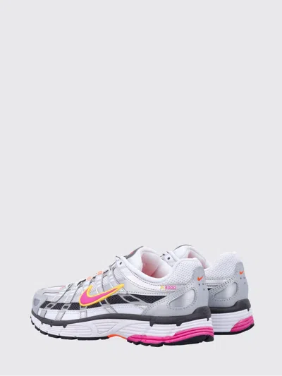 Nike P-6000 Mesh And Rubber Sneakers In Multi
