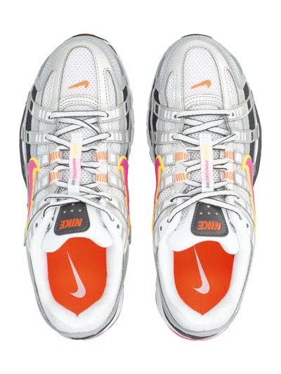 Nike P-6000 Mesh And Rubber Sneakers In Multi