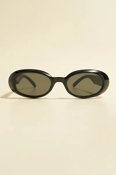 Cupshe Summer Somewhere Black Sunglasses