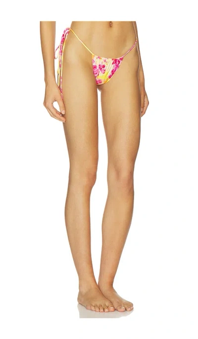 Indah Jaya Side Tie Bikini Bottom In Multi
