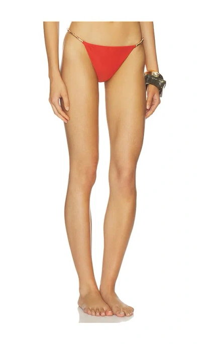 Devon Windsor Genesis Bikini Bottom In Red