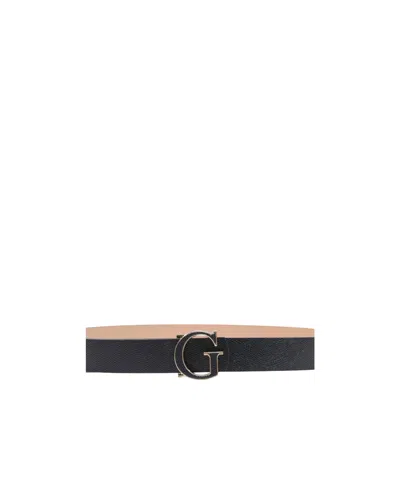 Guess Adjustable Belt In Black