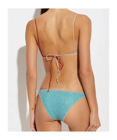 Oseree Tie-side Bikini In Multi