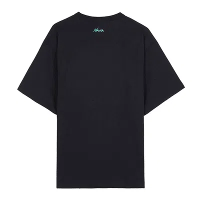 Nanga Keep Rolling T-shirt In Black