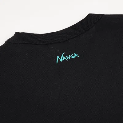 Nanga Keep Rolling T-shirt In Black